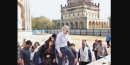 US Ambassador to India Kenneth I Juster, visits Qutub Shahi ombs complex in Hyderabad  2019-02-21T